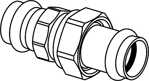 Sanpress, screw fitting, 124 311
