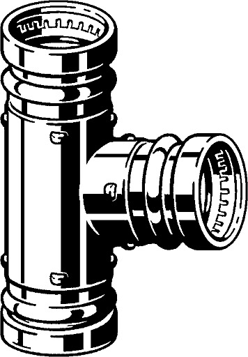 Sanpress XL, T-piece, 354 435