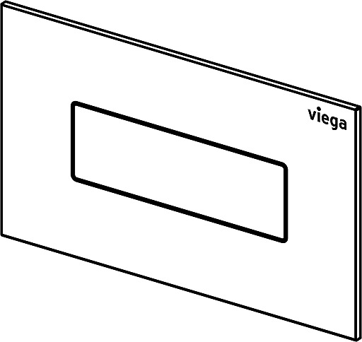 nan, WC flush plate for Prevista, 833 367