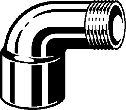 nan, adapter elbow 90°, 467 722