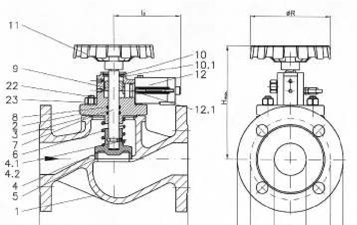 Remote Controlled quick-closing valves, PN 16/DN50