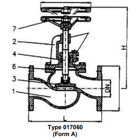 Stop-Valves and Angle Stop-Valves, PN 10/16, DN200