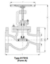Screwdown Check-Valves (SDNR), PN 16/DN25 straight type or angle type, DIN 86252-02
