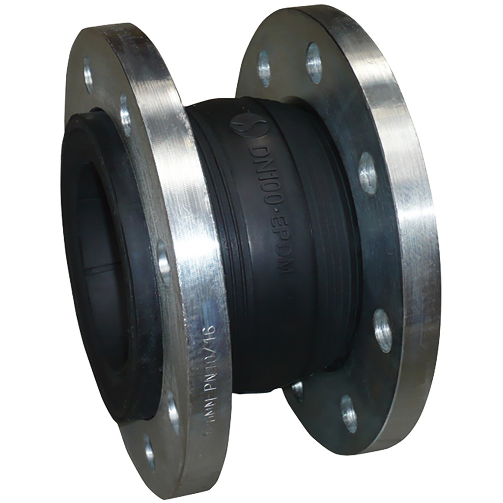 RUBBER EXPANSION JOINT 1502 PN16 DN200 EPDM single wave/Steel flanges  