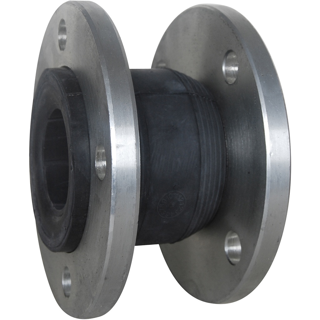 RUBBER EXPANSION JOINT 1506 PN10 DN65 NBR single wave/Steel flanges L=130mm  