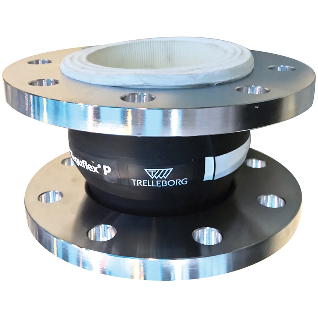 RUBBER EXPANSION JOINT1565 DN125 NBR PN10/16 ZINC PLATED STEEL FLANGES /ALIM  