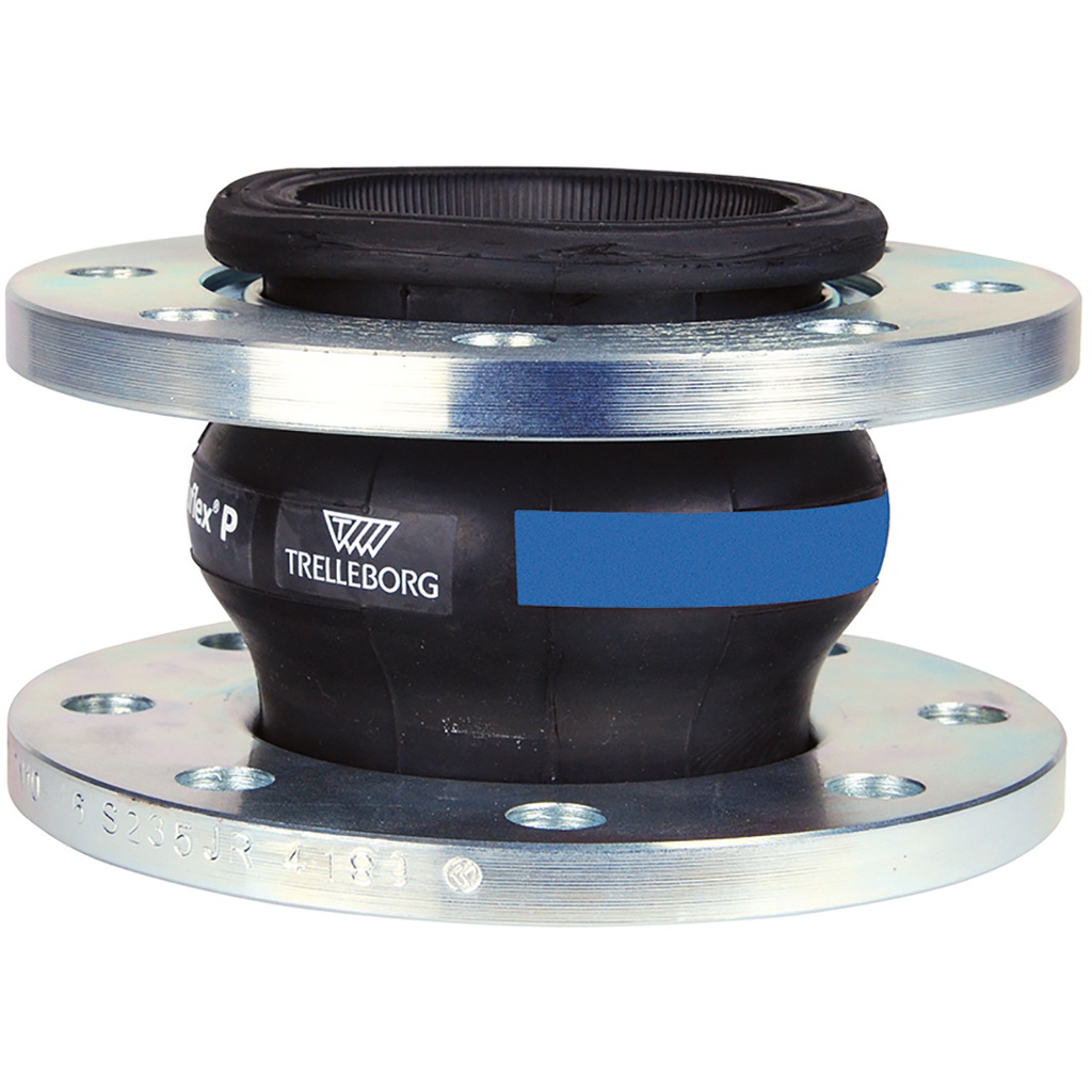 RUBBER EXPANSION JOINT 1566 DN 125 SBR PN10/16 STEEL FLANGES / TEGUFLEX  