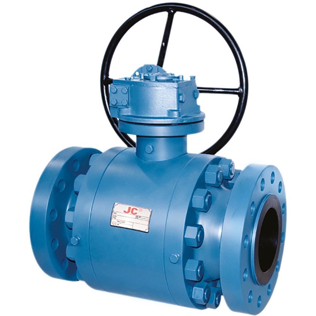 CARBON ST. TRUNNION BV 6060AIDV DN100 ANSI600/ CF8M BALL/ DEVLON SEAT  