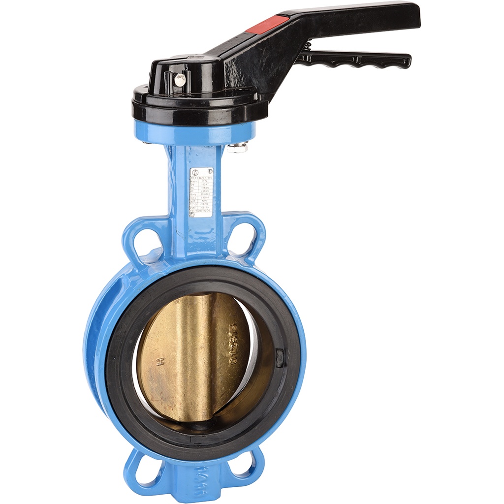 BUTTERFLY V. 1174 PN10/16 ANSI150 DN80 Wafer EN-GJS-400-15/Alu Bronze/NBR  