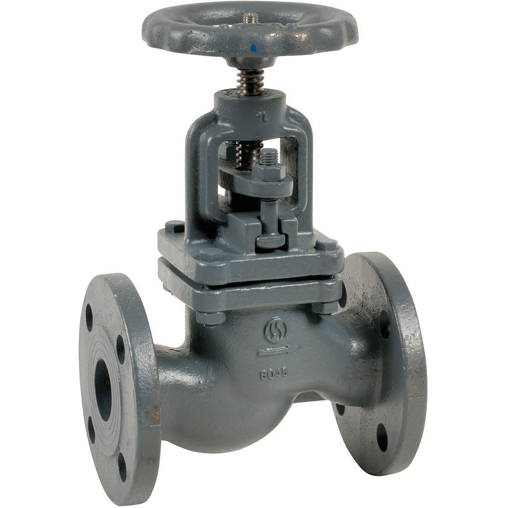 CAST IRON GLOBE V. 470 PN16 DN32 EN-GJL-250 body & globe  