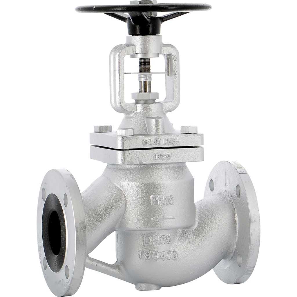 DUCTILE IRON GLOBE V. 476 PN25 DN25 EN-GJS-400-15 w/ stainless steel bellow  
