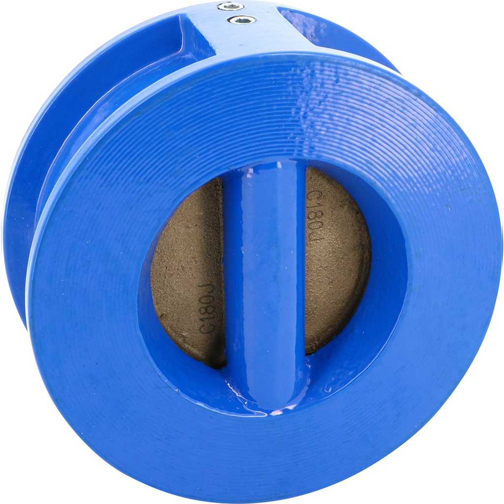 CAST IRON CHECK V. 379 PN10/16 DN200 EN-GJS-400-15 Dual check Alu-br +NBR  