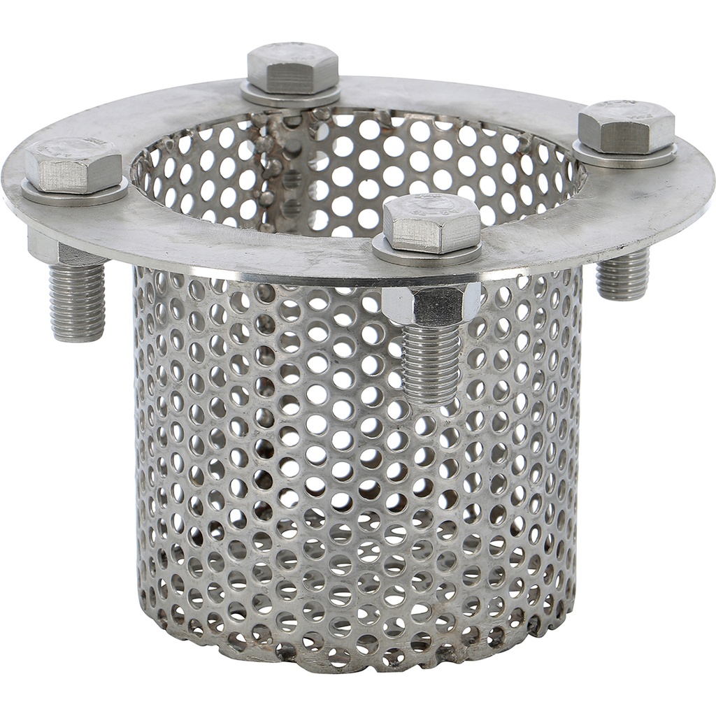 STAINLESS ST. STRAINER BASKET 376 DN80 PN10/16 F304  