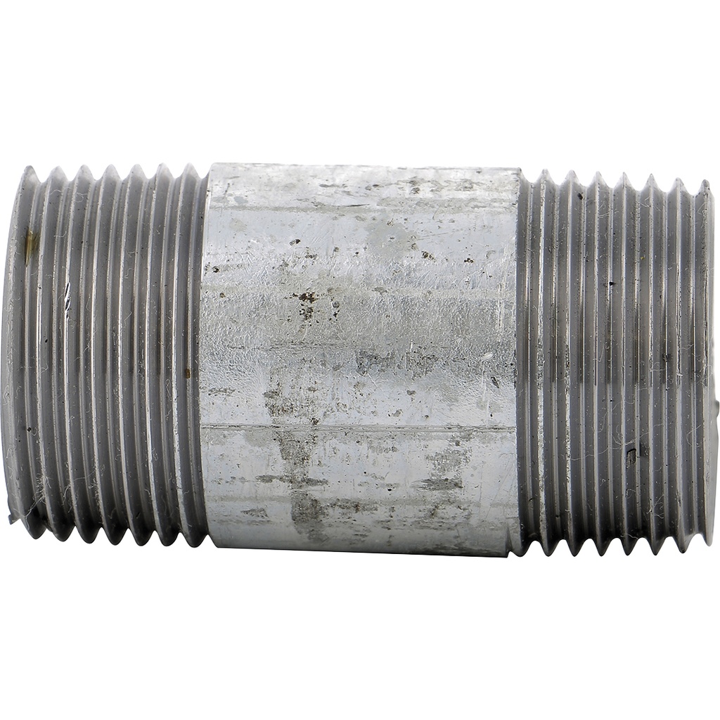 530G - BARREL NIPPLE 4" L300 GALVANISED  