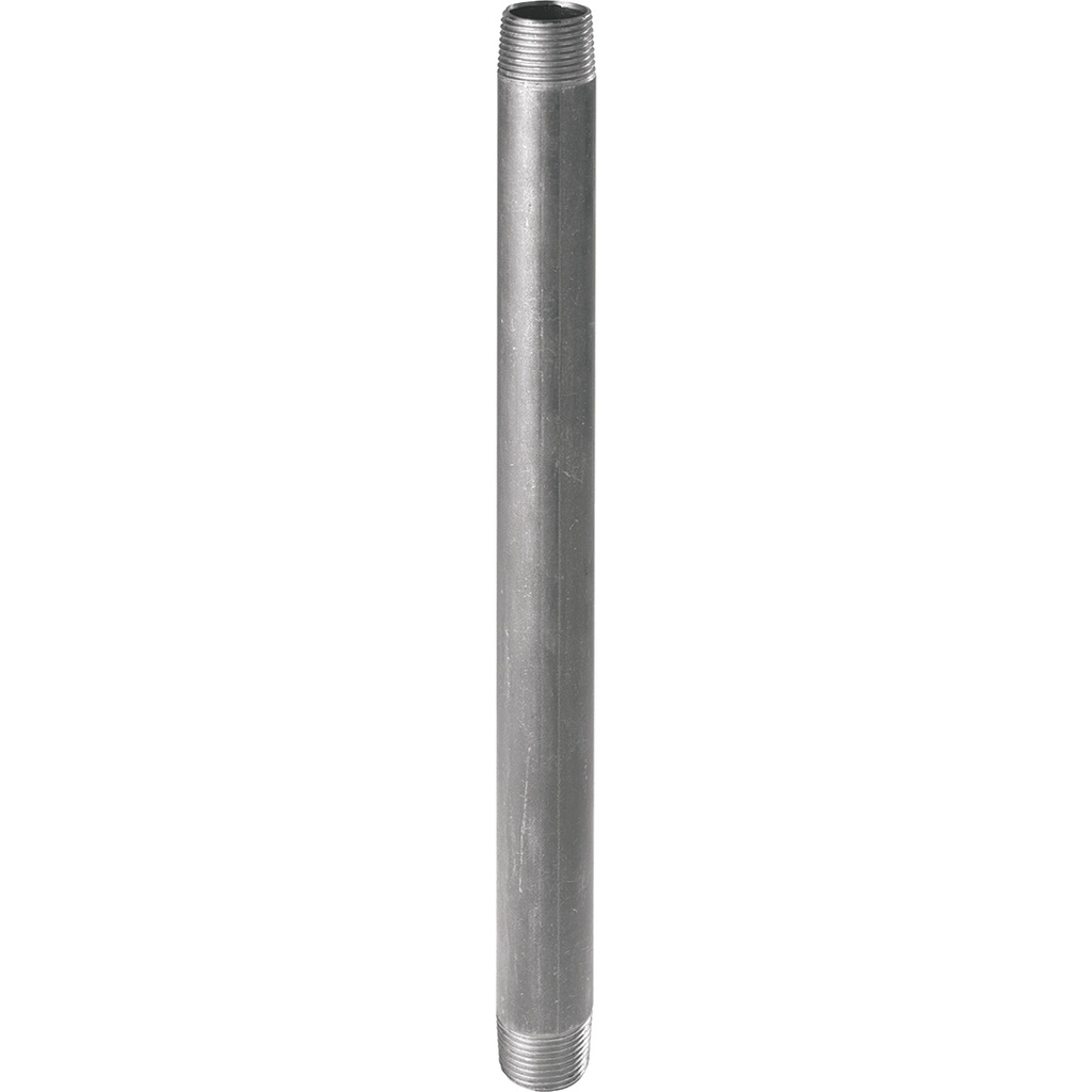 530G - BARREL NIPPLE 1/4" L40 GALVANISED  